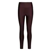 Cropped Gloss Legging Running/training Tights Brun Filippa K Soft Sport