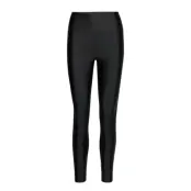Cropped Gloss Legging Running/training Tights Svart Filippa K Soft Sport