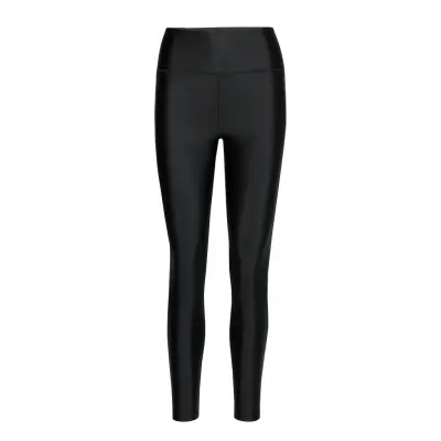 Cropped Gloss Legging Running/training Tights Svart Filippa K Soft Sport