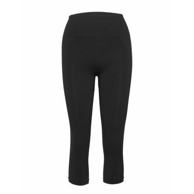 Cropped Seamless Legging *Villkorat Erbjudande Running/training Tights Seamless Tights Svart Filippa K