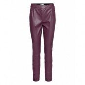 C_Taslima Trousers Leather Leggings/Byxor Rosa BOSS