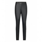 C_Taslimah Designers Trousers Leather Leggings-Byxor Svart BOSS