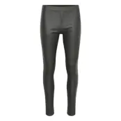 Cubettine Leggings Bottoms Trousers Leather Leggings-Byxor Svart Culture