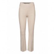 D6Nome Crp Flare Leather Pants Trousers Leather Leggings/Byxor Beige Dante6