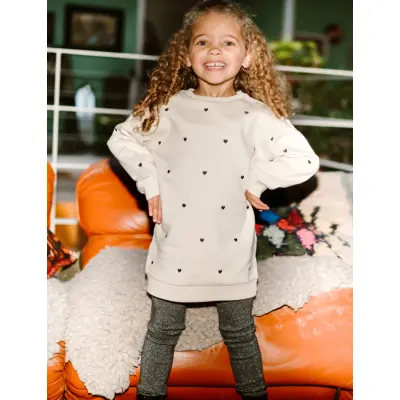 Daily 7 Legging Fancy Pants - Grey - 122