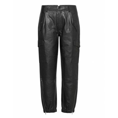 Dancer Pants Leather Leggings/Byxor Svart Birgitte Herskind