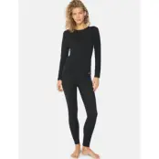 Danish Endurance Women's Merino Baselayer Set - Black - L