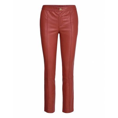 Day Doguna Leather Leggings/Byxor Röd Day Birger Et Mikkelsen