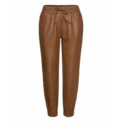 Day Thousand Leather Leggings/Byxor Brun Day Birger Et Mikkelsen
