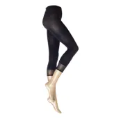 Decoy Capri W/Mesh-Dots 50 Den Lingerie Pantyhose & Leggings Blå Decoy