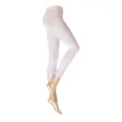 Decoy Capri W/Mesh-Dots 50 Den Lingerie Pantyhose & Leggings Vit Decoy