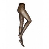 Decoy Grate Pattern 25Den *Villkorat Erbjudande Lingerie Pantyhose & Leggings Svart Decoy