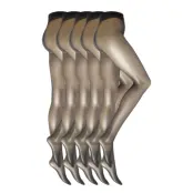 Decoy Tight Silklook 20Den 5Pk Lingerie Pantyhose & Leggings Svart Decoy