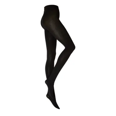Decoy Decoy Tights Doubleface 110Den Svart