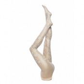 Decoy Tights Flower Lace 25 De Lingerie Socks Brun Decoy