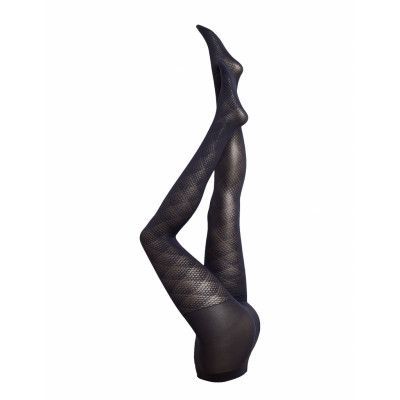 Decoy Tights Geometric 70 Den Lingerie Pantyhose & Leggings Blå Decoy