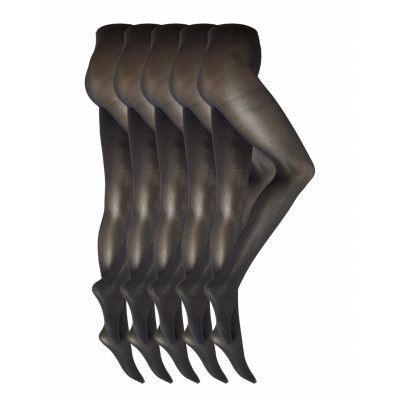 Decoy Tights Micro 40Den 5-Pak Lingerie Pantyhose & Leggings Svart Decoy