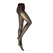 Decoy Tights W/Silverdots 25 D Lingerie Pantyhose & Leggings Svart Decoy