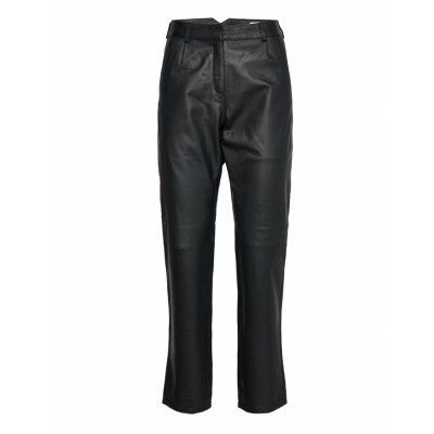 Deltona Disco Pants Trousers Leather Leggings/Byxor Svart MDK / Munderingskompagniet