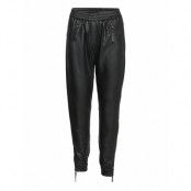 Demi Trousers Leather Leggings/Byxor Svart Munthe
