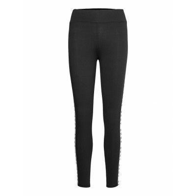 Dkny Technical Jersey Sleep Leggings Pyjamasbyxor Mjukisbyxor Svart DKNY Homewear