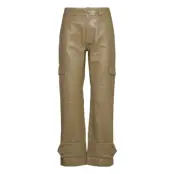 Dunder Leather Trouser 20-04 Leather Leggings/Byxor Grön HOLZWEILER
