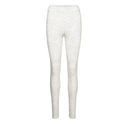 Elba Leggings Gots Bottoms Leggings Vit Basic Apparel