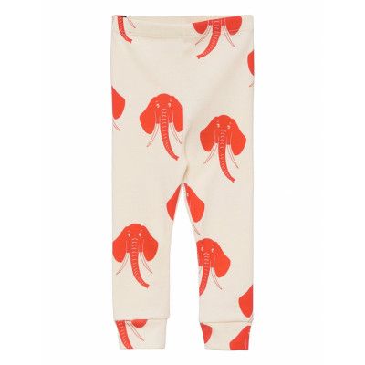 Elephants Aop Leggings Leggings Multi/mönstrad Mini Rodini