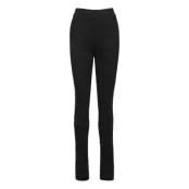 Elliana Knitted Leggings Leggings Svart Gina Tricot