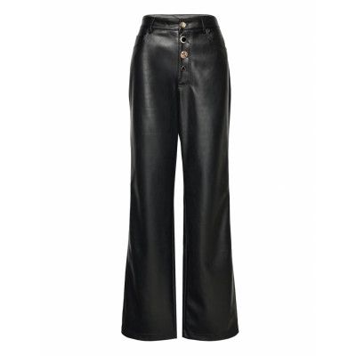 ROTATE Birger Christensen Embellished Button Pants Svart