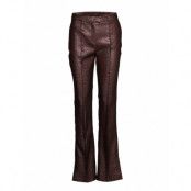 Emma Pants Leather Leggings/Byxor Rosa Birgitte Herskind