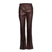 Emma Pants Leather Leggings/Byxor Rosa Birgitte Herskind