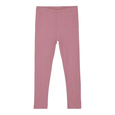 En Fant Leggings Pointelle Rosa
