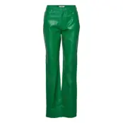 Engloria Pants 6875 Trousers Leather Leggings/Byxor Grön Envii