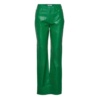 Engloria Pants 6875 Trousers Leather Leggings/Byxor Grön Envii