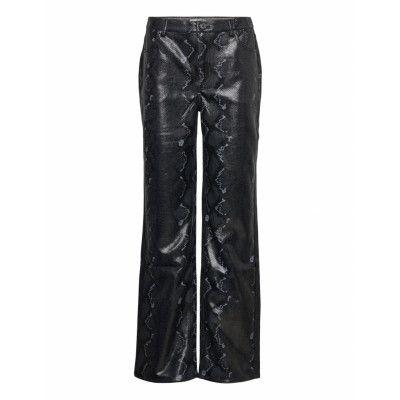 Enrock Pants 7006 Bottoms Trousers Leather Leggings-Byxor Black Envii