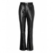 Esme Pants Trousers Leather Leggings/Byxor Svart By Malina