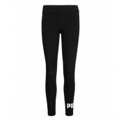 Ess Logo Leggings Sport Leggings Svart PUMA