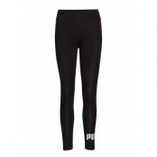 Ess Logo Leggings Running/training Tights Svart PUMA