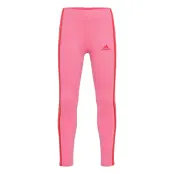 Essentials 3-Stripes Medium Waist Leggings W Leggings Rosa Adidas Performance