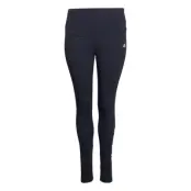 Essentials High-Waisted Logo Leggings W Leggings Blå Adidas Performance