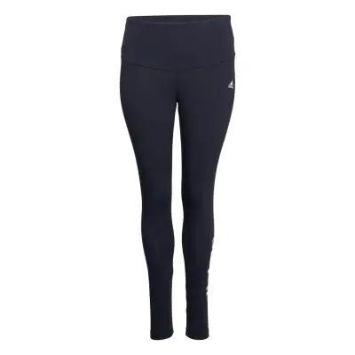 Essentials High-Waisted Logo Leggings W Leggings Blå Adidas Performance