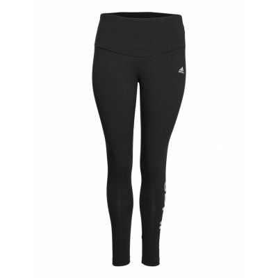 W Lin Leg Leggings Svart Adidas Performance