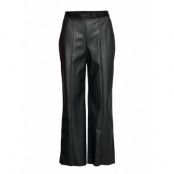 Estella Trousers Trousers Leather Leggings/Byxor Svart Wolford