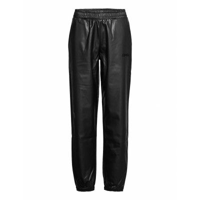 Fake Leather Track Suit Pant Trousers Leather Leggings/Byxor Svart H2O Fagerholt