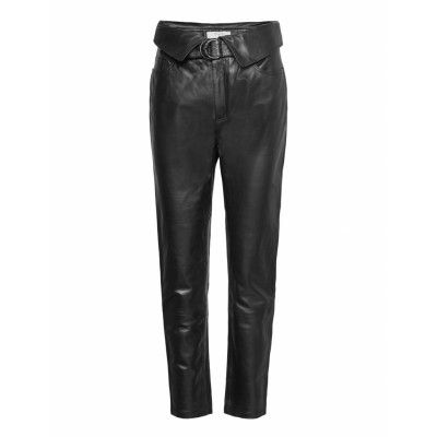 Faville Leather Pants Trousers Leather Leggings/Byxor Svart Dante6