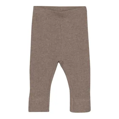 Fixoni Leggings Melange Rib - Brown - 62