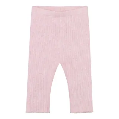 Fixoni Leggings Melange Rib - Pink - 50