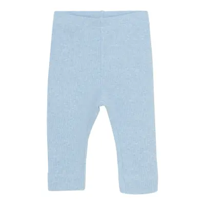 Fixoni Leggings Mélange Rib Blå