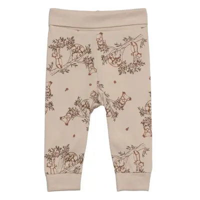 Fixoni Leggings W.aop - Beige - 86